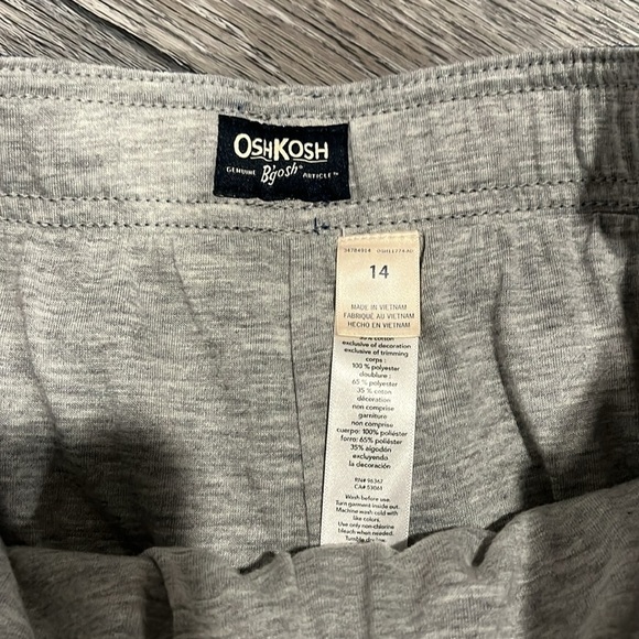 OshKosh B'gosh Boy’s Blue Joggers with White Stripes - 14 - Picture 3 of 6